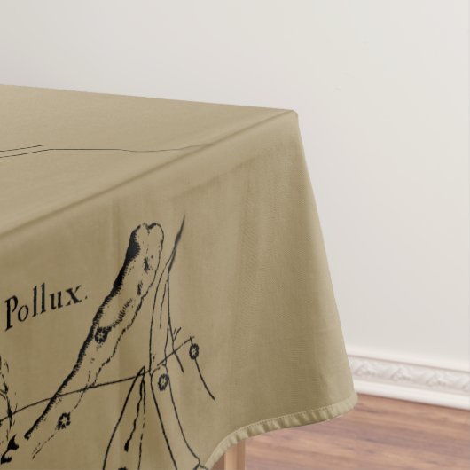 ジェミニ星座1690年頃の地図ヘベリアス テーブルクロス (インサイチュ)