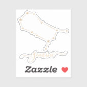 ジェミニ星座 シール (シート)