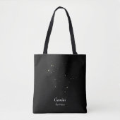 ジェミニ星座 トートバッグ (正面)