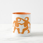 ジェミニ星座、〔占星術の〕十二宮図リンゲルマグ マグカップ (中央)