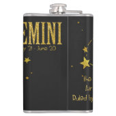 ジェミニ星記号 フラスク (裏面)
