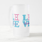 ♊★😍ジェミニ最高の〔占星術の〕十二宮図の看板フロストビール フロストグラスビールジョッキ (正面左)