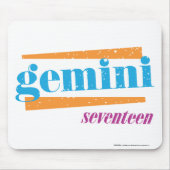 ジェミニ水 マウスパッド (正面)