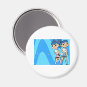 ジェミニ磁石 マグネット (正面/裏面)