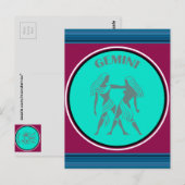 ジェミニ葉書 ポストカード (正面/裏面)