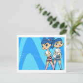 ジェミニ葉書 ポストカード (スタンド正面)