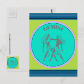 ジェミニ葉書 ポストカード (正面/裏面)