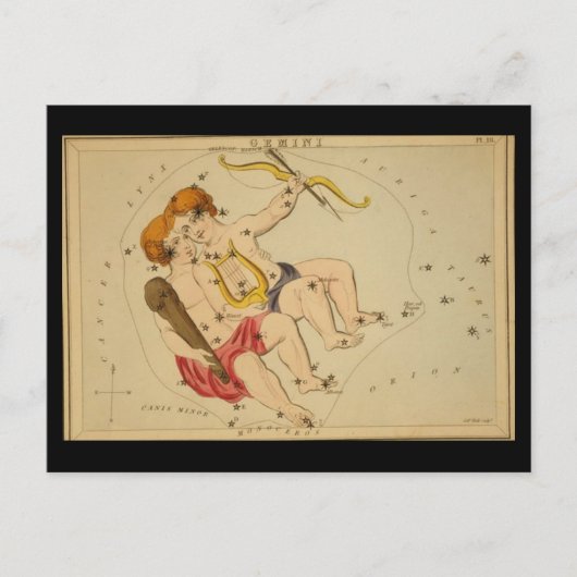 ジェミニ葉書 ポストカード (正面)