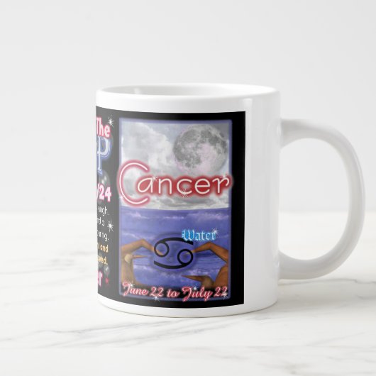 ジェミニ蟹座の先端6/19から6/24のジャンボマグ ジャンボコーヒーマグカップ (右)