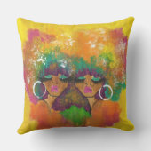 ジェミニ装飾用クッション20" x 20" クッション (裏面)