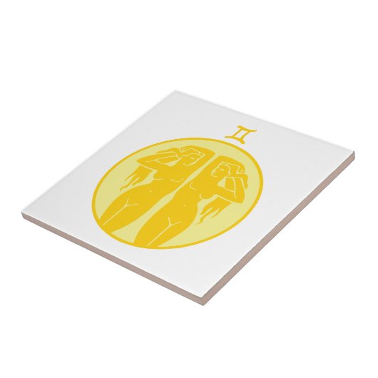 ジェミニ記号 タイル (側面)