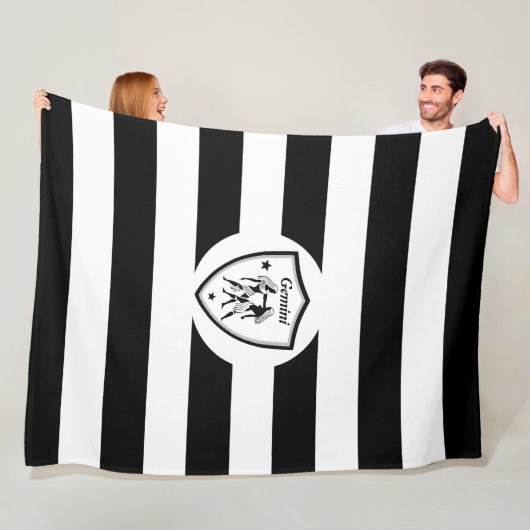 ジェミニ記号       フリースブランケット (インサイチュ)