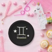 ジェミニ記号 ペーパープレート (パーティー)