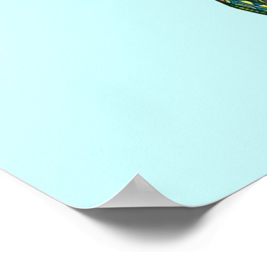 ジェミニ記号 ポスター (角)