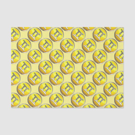 ジェミニ記号 薄葉紙 (正面)