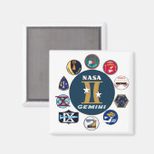 ジェミニ記念ロゴ マグネット (正面/裏面)