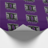 ジェミニ誕生サインケルト結び目模様〔占星術の〕十二宮図紙 ラッピングペーパー (角)