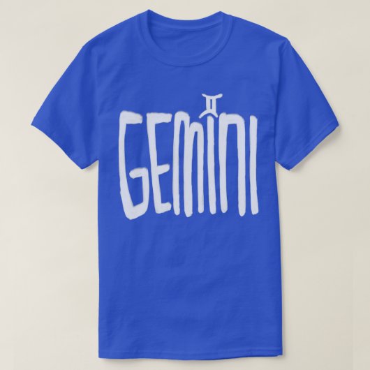ジェミニ誕生日ジェミニ〔占星術の〕十二宮図サインジェミニ Tシャツ (デザイン正面)