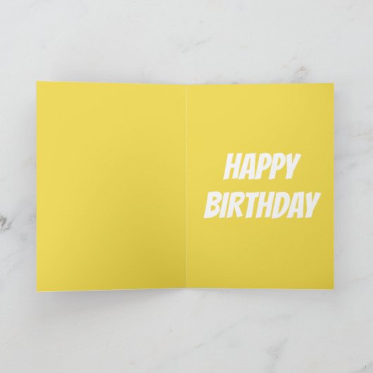 ジェミニ誕生日 カード (内部)