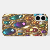 ジェミニ金ゴールド- iPhone 16ケース Case-Mate iPhoneケース (裏面 (横))
