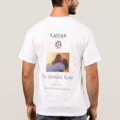 ジェミニ鍵の~ルーカス Tシャツ (裏面)