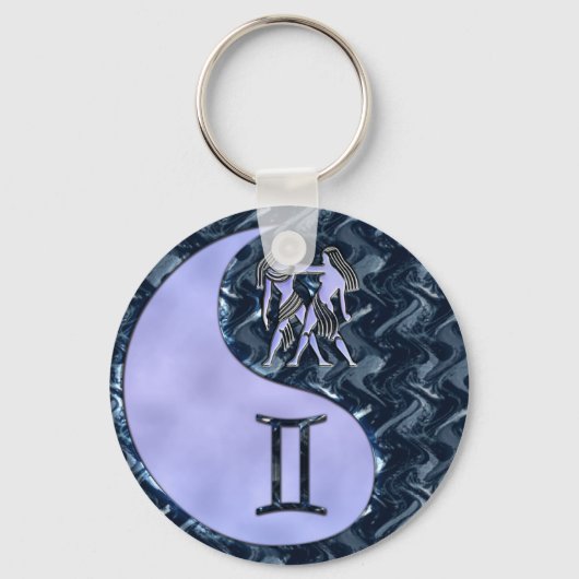 ジェミニ陰陽 キーホルダー (正面)