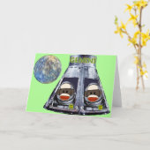 ジェミニ靴下ザル カード (黄色い花)