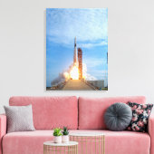 ジェミニ11のアトラス・アヘナ目標車両転倒 キャンバスプリント (インサイチュ (リビング))