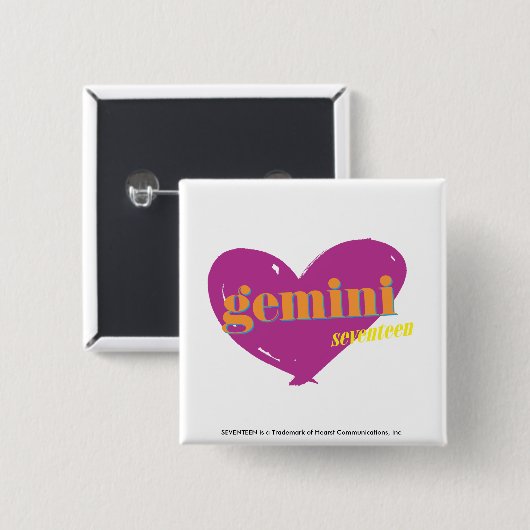 ジェミニ2 缶バッジ (正面&裏面)