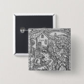 ジェミニ6月のヒツジのせん断 缶バッジ (正面&裏面)