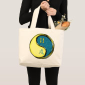 ジェミニ&ウォータードッグ ラージトートバッグ (正面(商品))