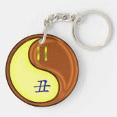 ジェミニ&ウッドオックス キーホルダー (裏面)