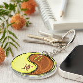 ジェミニ&ウッドタイガー キーホルダー (正面右)