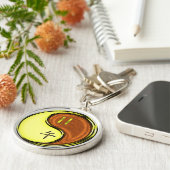 ジェミニ&ウッドホース キーホルダー (側面)