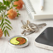 ジェミニ&ウッドモンキー キーホルダー (側面)