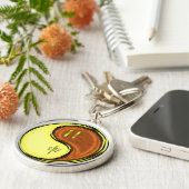 ジェミニ&ウッドモンキー キーホルダー (側面)