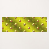 ジェミニ&ウッドモンキー ヨガマット (裏面(横))