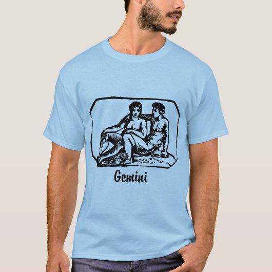 ジェミニ - カスタマイズ Tシャツ (正面)