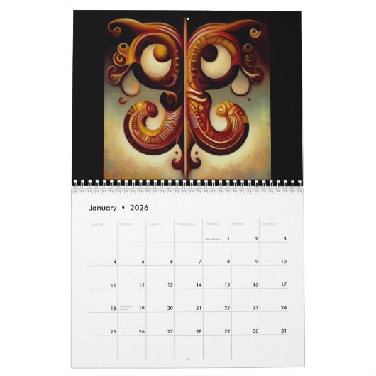 ジェミニ カレンダー (1月 2026)