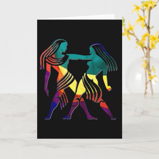 ジェミニ カード (黄色い花)