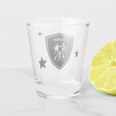 ジェミニ ショットグラス (裏面)