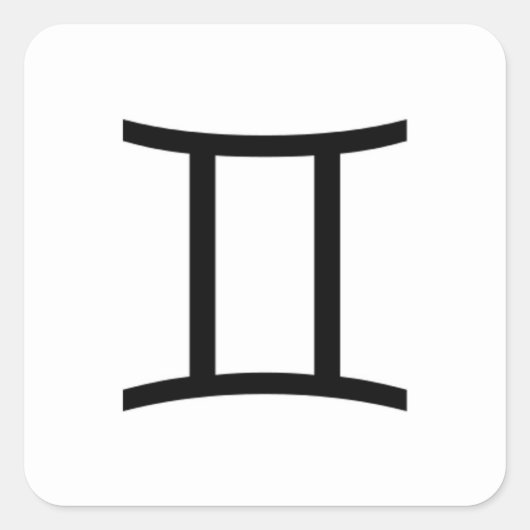 ジェミニ スクエアシール (正面)