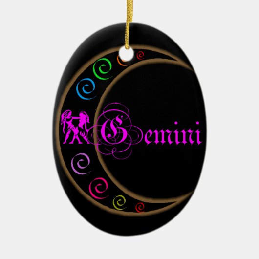 ジェミニ セラミックオーナメント (正面)