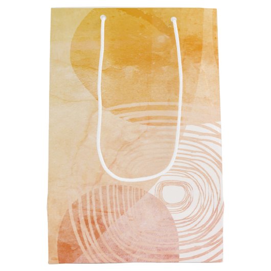 ジェミニ – ハッピーバースデー中抱き枕 ミディアムペーパーバッグ (裏面)