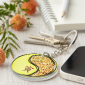 ジェミニ&ファイアタイガー キーホルダー (正面右)