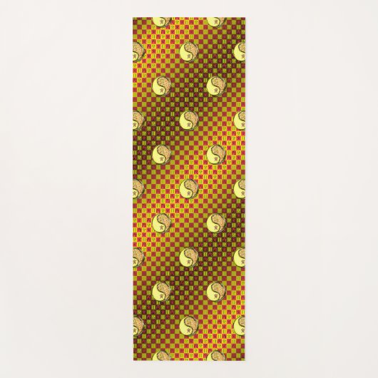 ジェミニ&ファイアタイガー ヨガマット (正面)