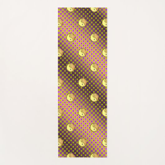 ジェミニ&ファイアボア ヨガマット (正面)