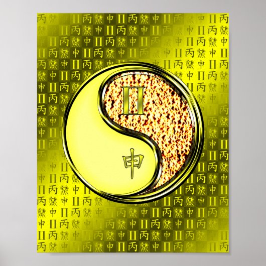 ジェミニ&ファイアーモンキー ポスター (正面)