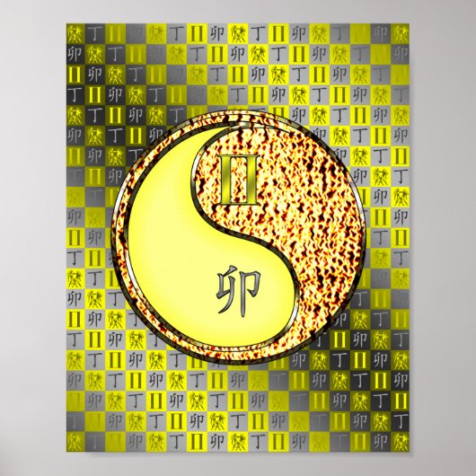 ジェミニ&ファイアーラビット ポスター (正面)