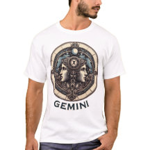 ジェミニ ホロスコープ Tシャツ